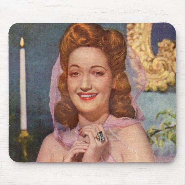 Lovely Dorothy Lamour Mouse Pad (Front)