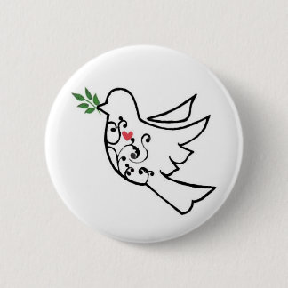 Lovely Dovely Pinback Button