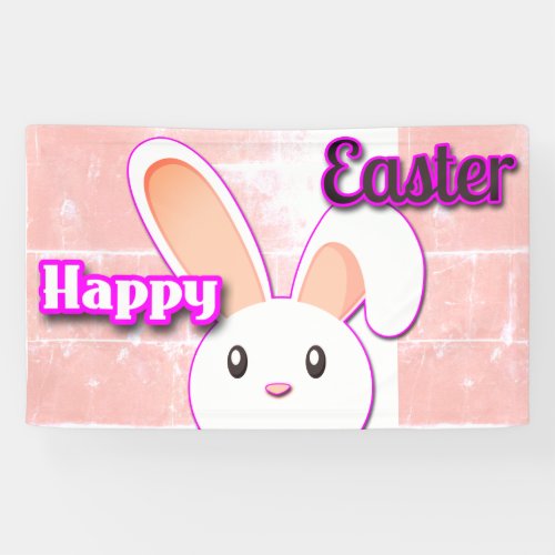 Lovely Easter Bunny 2 Banner