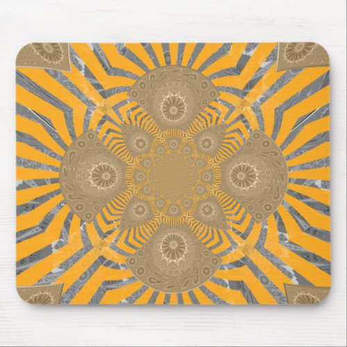 Lovely Edgy  amazing symmetrical pattern design Mouse Pad