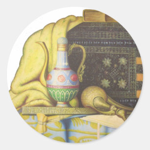 Lovely Egyptian Artifacts: Secrets of the Pharaohs Classic Round Sticker