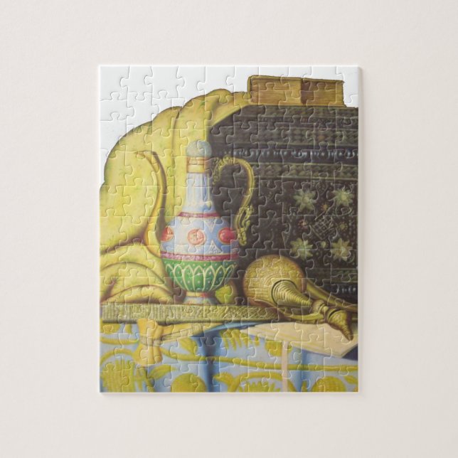 Lovely Egyptian Artifacts: Secrets of the Pharaohs Jigsaw Puzzle (Vertical)