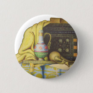 Lovely Egyptian Artifacts: Secrets of the Pharaohs Pinback Button