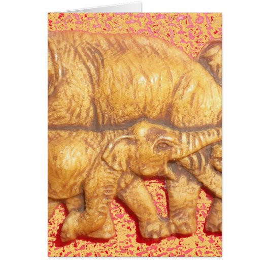 Lovely Elephant Family Customize Product (Front)