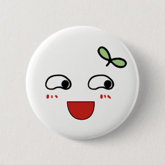Lovely emoji pinback button