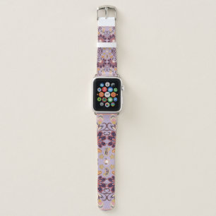 Lovely ethnic indian flowers. Beautiful ornament.  Apple Watch Band