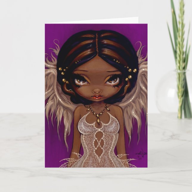 "Lovely Eyes" Greeting Card (Front)