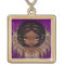 Lovely Eyes NECKLACE angel fairy pendant