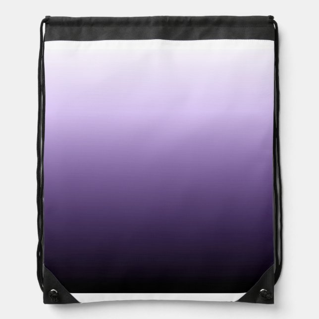 Lovely Fade Ombre Drawstring Backpack (Front)