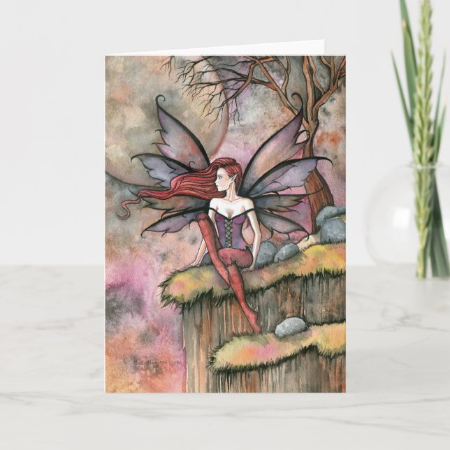 Lovely Fairy Greeting Card ~ Blank (Front)