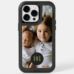 Lovely Family Photo &amp; Monogram OtterBox iPhone 14 Pro Max Case