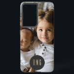Lovely Family Photo & Monogram Samsung Galaxy S21  Case<br><div class="desc">A unique Symmetry Samsung Galaxy S21 Case featuring a spot for your name or your gift recipient's monogram and a choice photo. *******If your photo happens to get cut off, use the 'edit this design' or 'customize further' function to add it to the Otter box case. After you add the...</div>