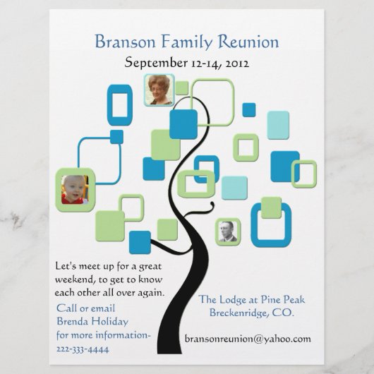 Lovely Family Reunion Flyer (Front)