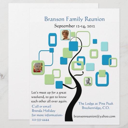 Lovely Family Reunion Flyer (Front/Back)