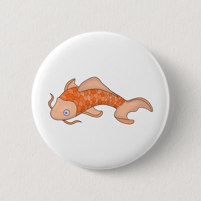 Lovely Fish Button (Front)