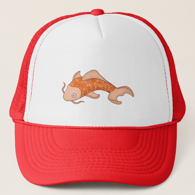 Lovely Fish Trucker Hat (Front)