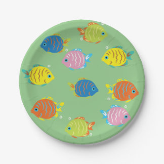 Lovely Fishes Paper Plates