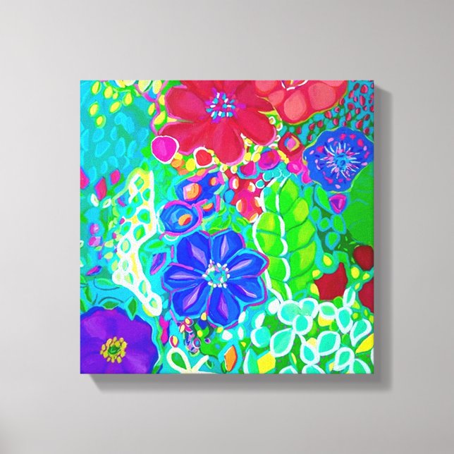 Lovely Floral Canvas Art (Front)
