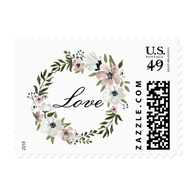 Lovely Floral Love Stamp