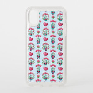 Lovely Floral Mason Jar Hearts Pattern Speck iPhone XS Case