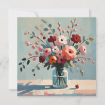 Lovely Floral Note Card