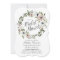 Lovely Floral Wreath- Bridal Shower Invitation