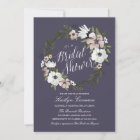 Lovely Floral Wreath- Bridal Shower Invitation