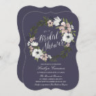 Lovely Floral Wreath- Bridal Shower Invitation