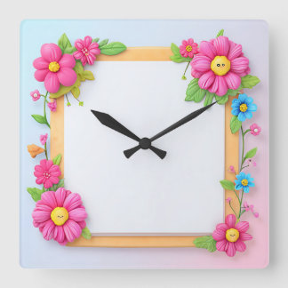 lovely flower clock