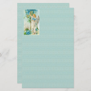 Lovely Forget Me Not Angel Stationery
