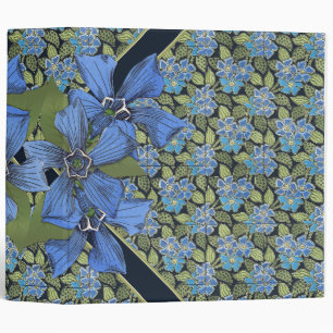 Lovely Forget me not Wildflowers 2.5 Inch Binder