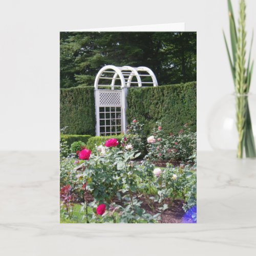 LOVELY GARDEN EASTER GREETING FOR YOU CARD