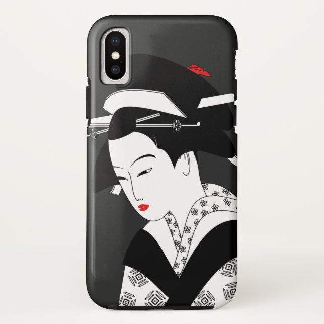 Lovely Geisha Case-Mate iPhone Case (Back)