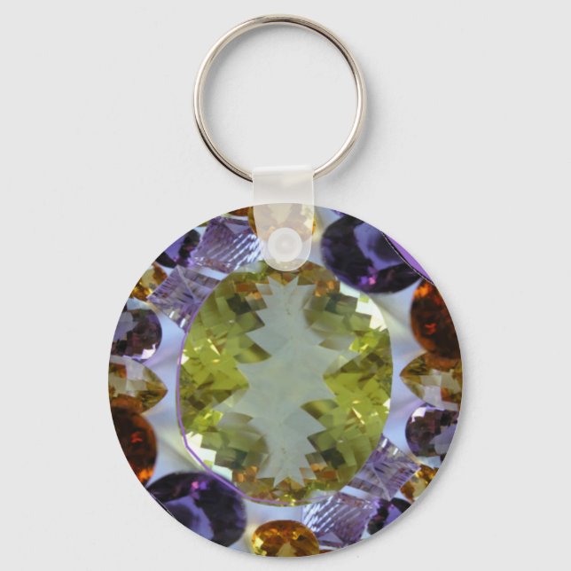 Lovely Gem Keychain (Front)