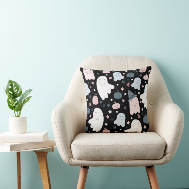 LOVELY GHOST THROW PILLOW (Chair)