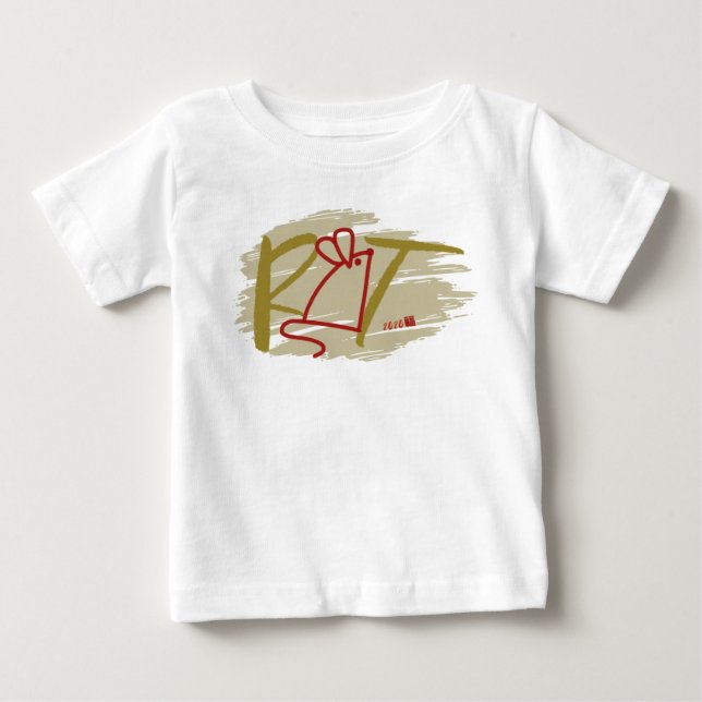 Lovely gift in 2020 Rat year Baby T-Shirt (Front)