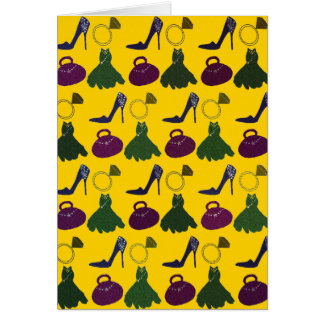 Lovely Girly Apparel Pattern Cards