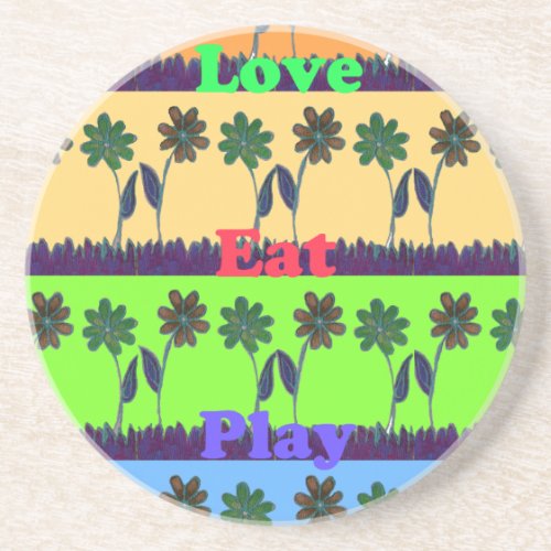 Lovely Girly Hakuna Matata colors Giftspng Coaster