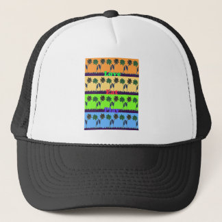 Lovely Girly Hakuna Matata colors Gifts.png Trucker Hat