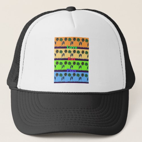 Lovely Girly Hakuna Matata colors Giftspng Trucker Hat