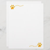 Lovely Golden Paw (Front/Back)