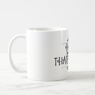 Lovely Happy Thanksgiving Classic Mug
