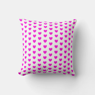 Lovely Heart Pattern Throw Pillow