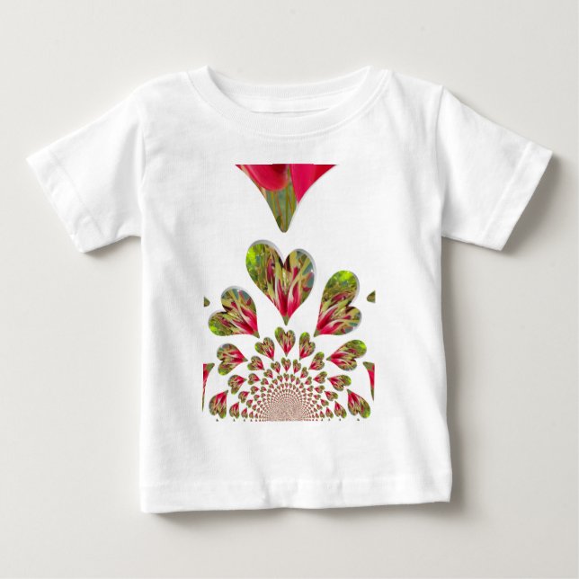 Lovely Hearts Humanitarian Day The World Needs Lov Baby T-Shirt (Front)