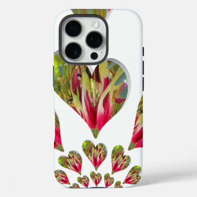 Lovely Hearts Humanitarian Day The World Needs Lov Case-Mate iPhone Case (Back)