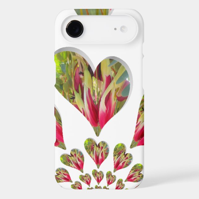Lovely Hearts Humanitarian Day The World Needs Lov Case-Mate iPhone Case (Back)