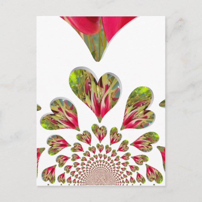 Lovely Hearts Humanitarian Day The World Needs Lov Postcard (Front)