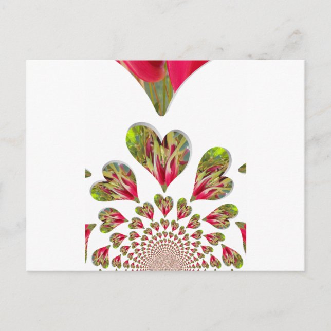 Lovely Hearts Humanitarian Day The World Needs Lov Postcard (Front)