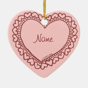 Lovely Hearts  ornament