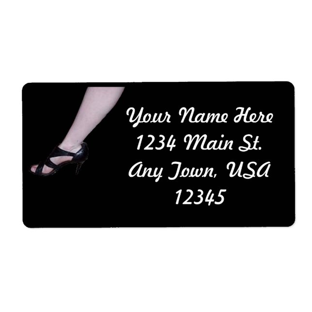 Lovely Heels Label (Front)